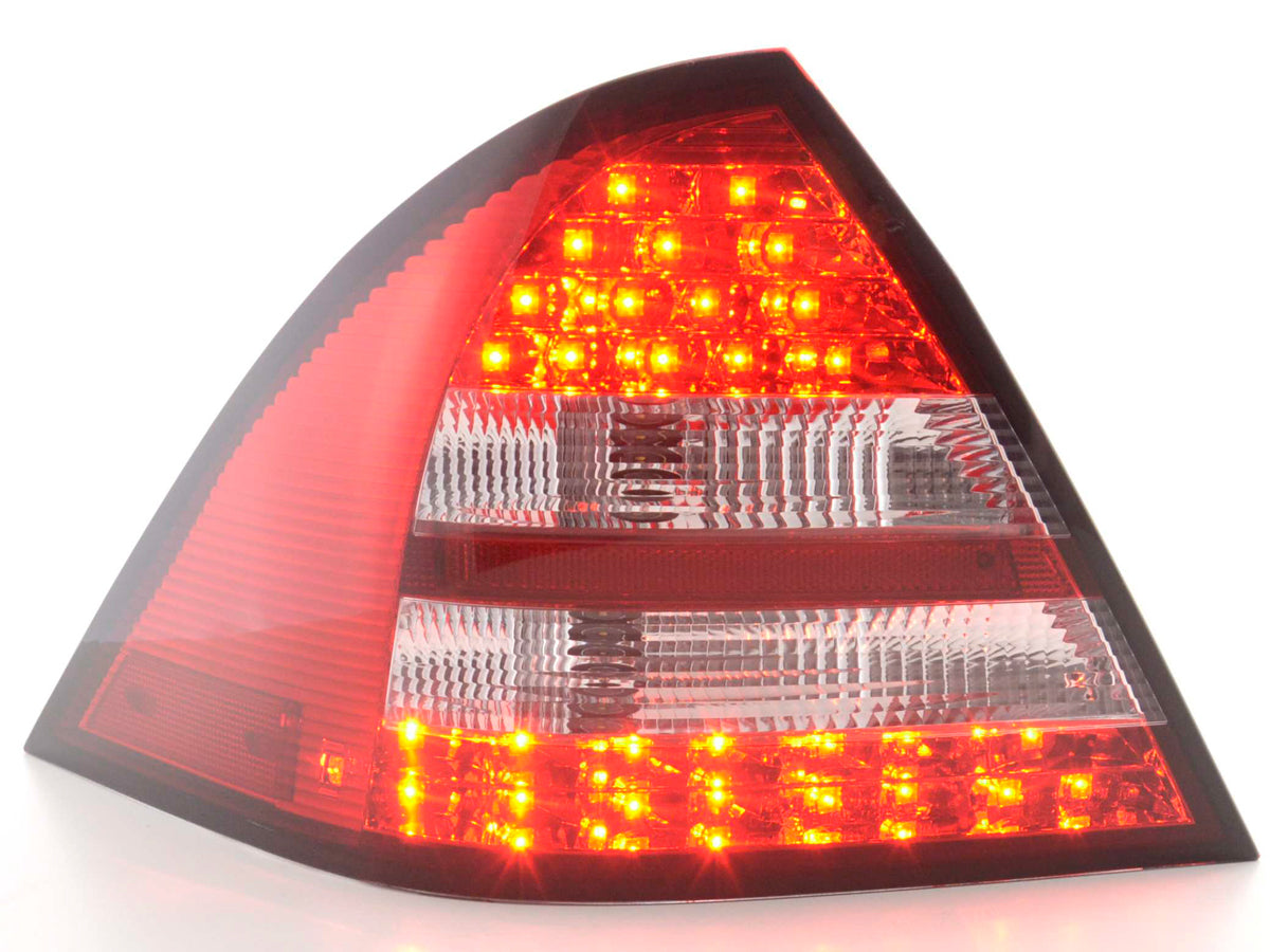 LED Rückleuchten Set Mercedes C-Klasse W203 Limo Bj. 05-07 rot/klar