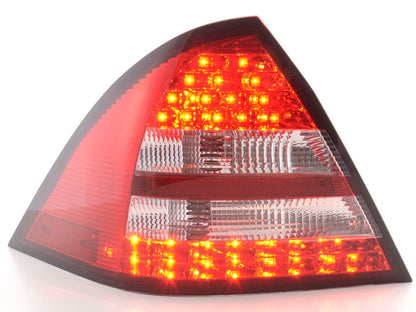 LED Rückleuchten Set Mercedes C-Klasse W203 Limo Bj. 05-07 rot/klar