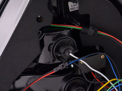 LED Rückleuchten Set Mercedes C-Klasse W203 Limo Bj. 05-07 rot/klar