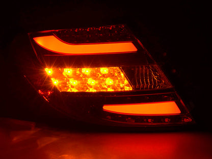LED Rückleuchten Set Mercedes C-Klasse Typ W204 Bj. 07-11 rot/klar
