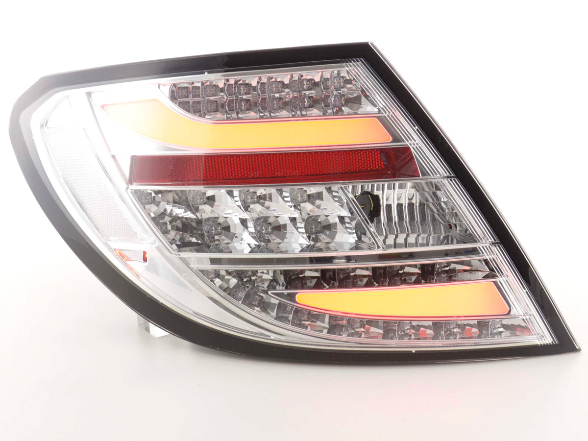 LED Rückleuchten Set Mercedes C-Klasse Typ W204 Bj. 2011- chrom