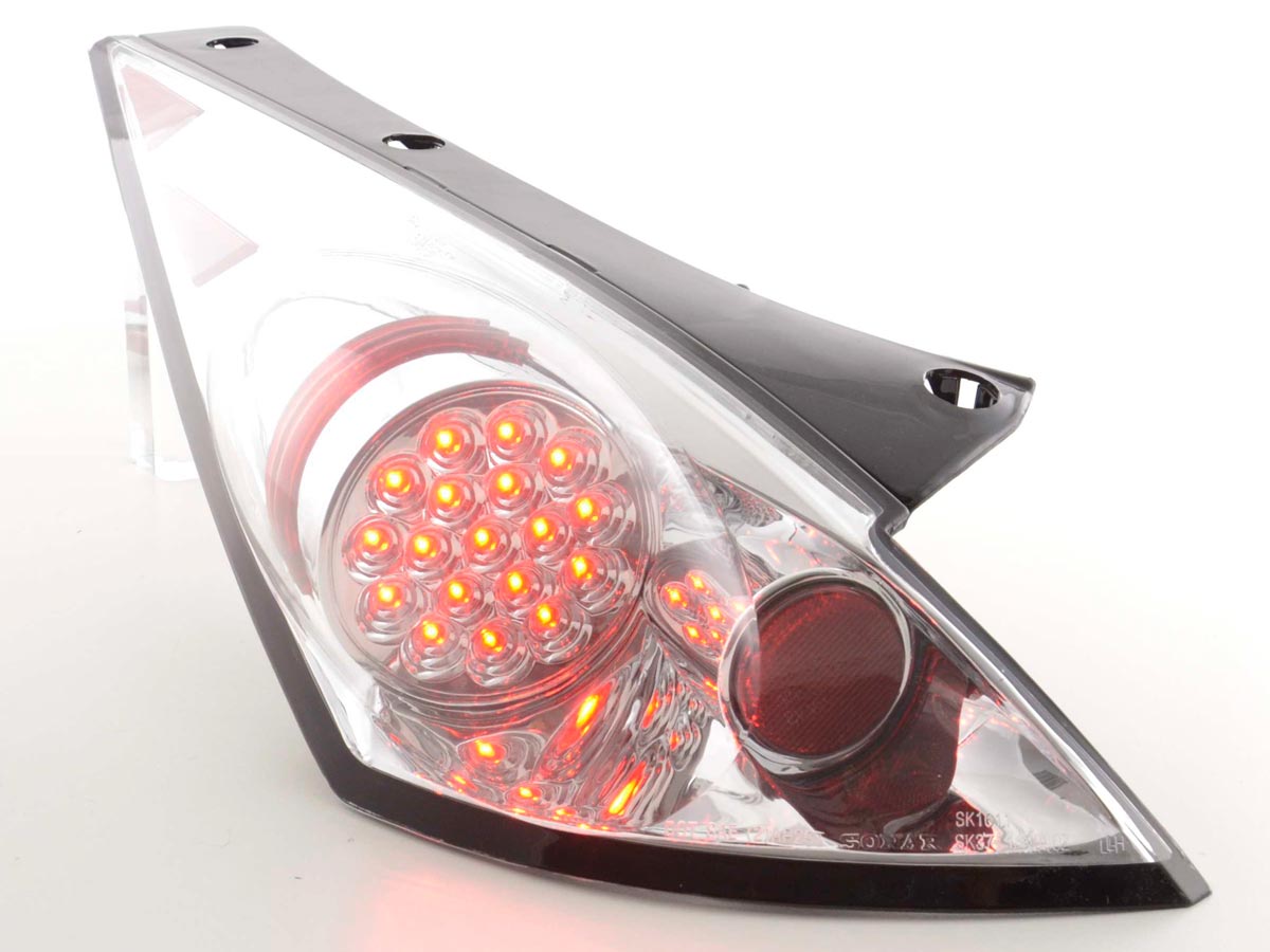 LED Rückleuchten Set Nissan 350Z Typ Z33 Bj. 03-09 chrom