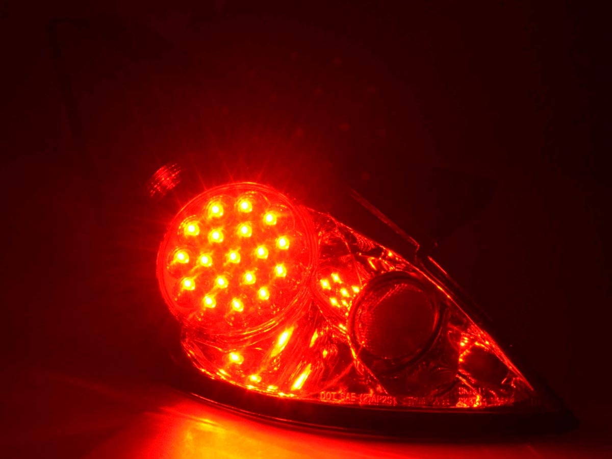 LED Rückleuchten Set Nissan 350Z Typ Z33 Bj. 03-09 chrom