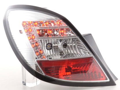 LED Rückleuchten Set Opel Corsa D 5-türig Bj. 06-10 chrom