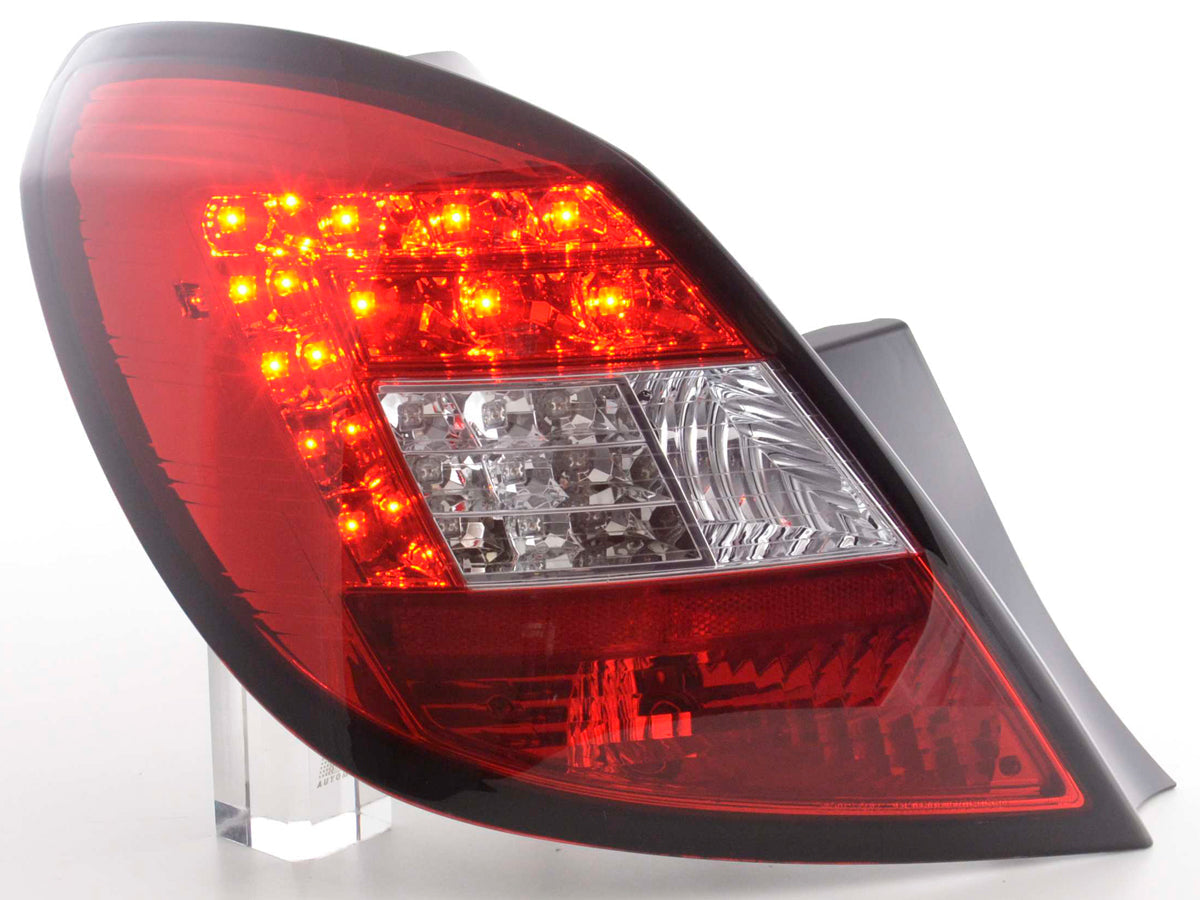 LED Rückleuchten Set Opel Corsa D 5-türig Bj. 06-10 rot/klar
