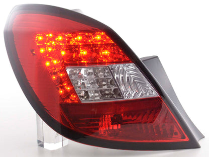 LED Rückleuchten Set Opel Corsa D 5-türig Bj. 06-10 rot/klar