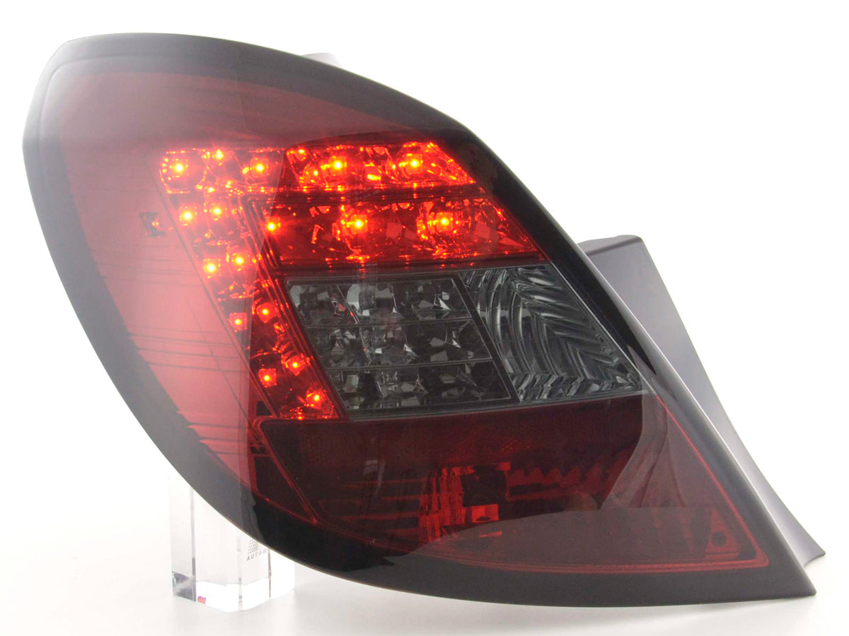 LED Rückleuchten Set Opel Corsa D 5-türig Bj. 06-10 rot/schwarz