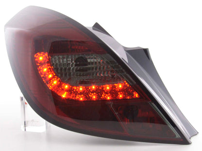 LED Rückleuchten Set Opel Corsa D 3-türig Bj. 06-10 rot/schwarz