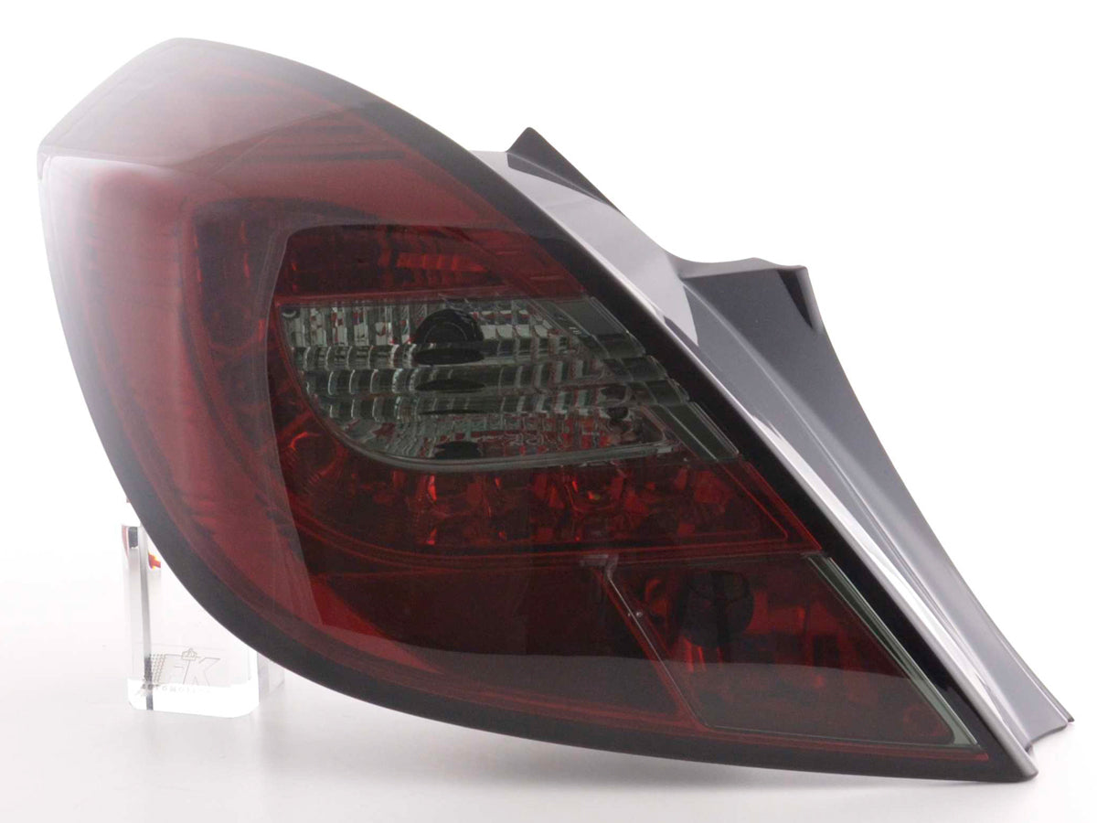 LED Rückleuchten Set Opel Corsa D 3-türig Bj. 06-10 rot/schwarz