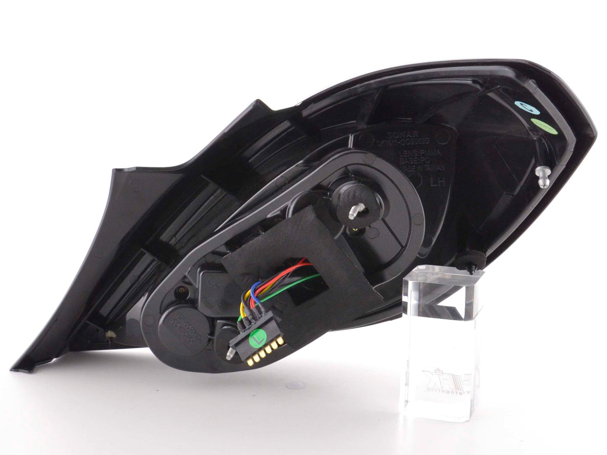 LED Rückleuchten Set Opel Corsa D 3-türig Bj. 06-10 rot/schwarz