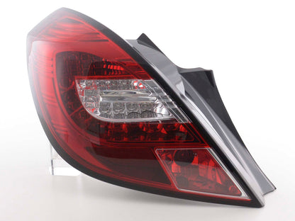 LED Rückleuchten Set Opel Corsa D 3-türig Bj. 06-10 rot/klar