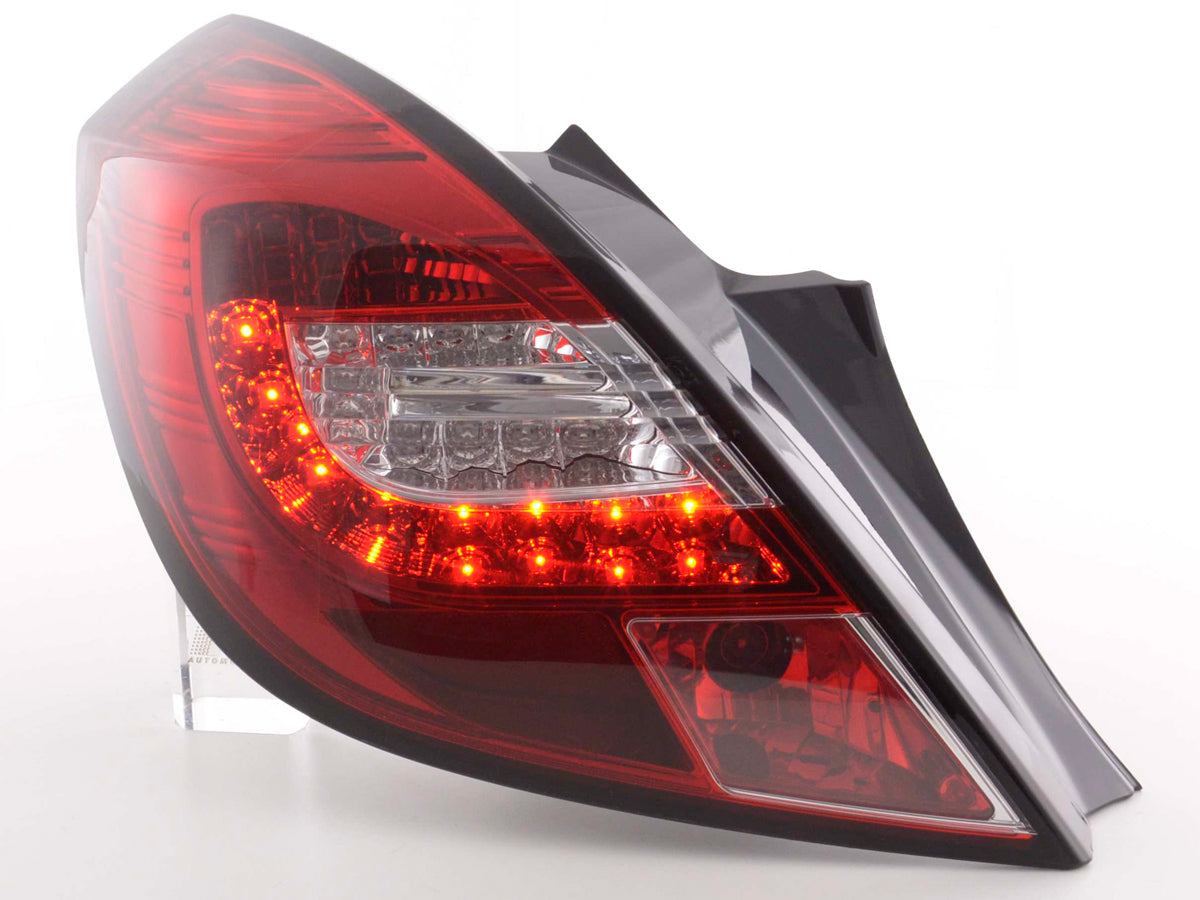 LED Rückleuchten Set Opel Corsa D 3-türig Bj. 06-10 rot/klar