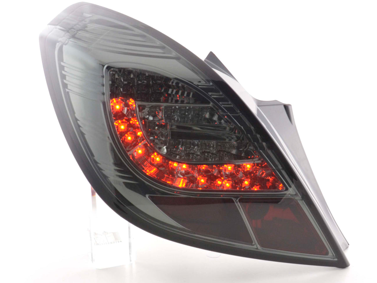 LED Rückleuchten Set Opel Corsa D 3-türig Bj. 06-10 schwarz