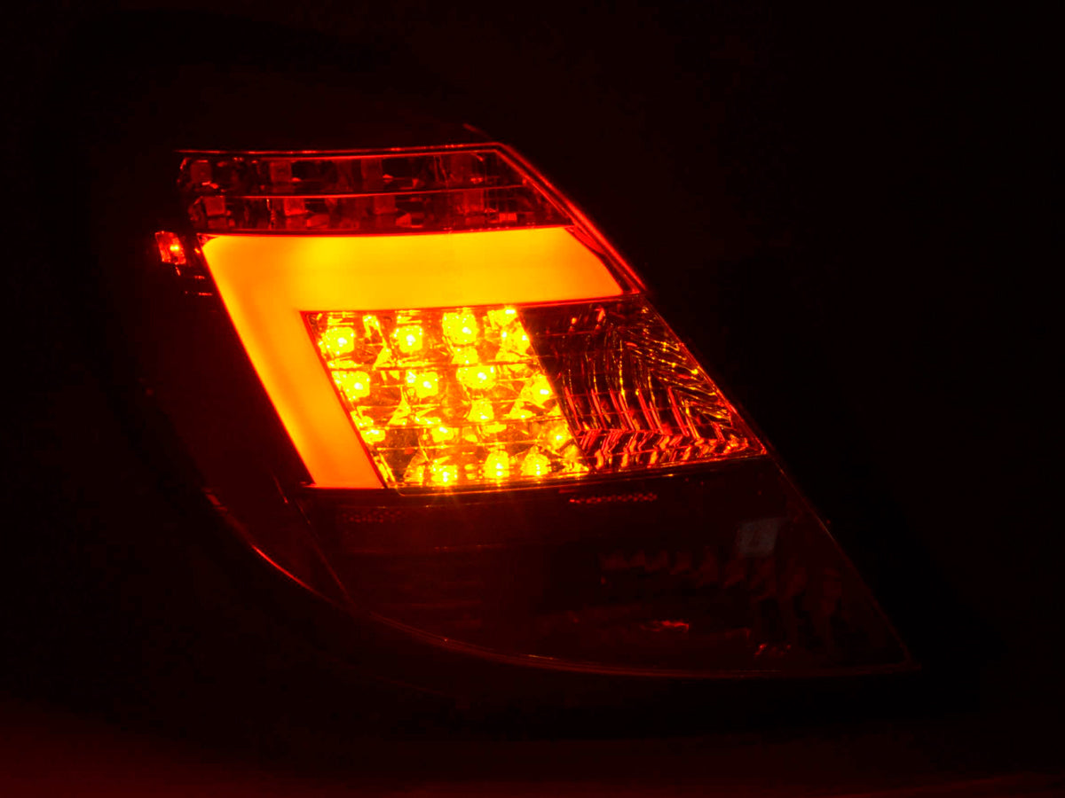 LED Rückleuchten Set Opel Corsa D 5-türig Bj. 06-10 chrom