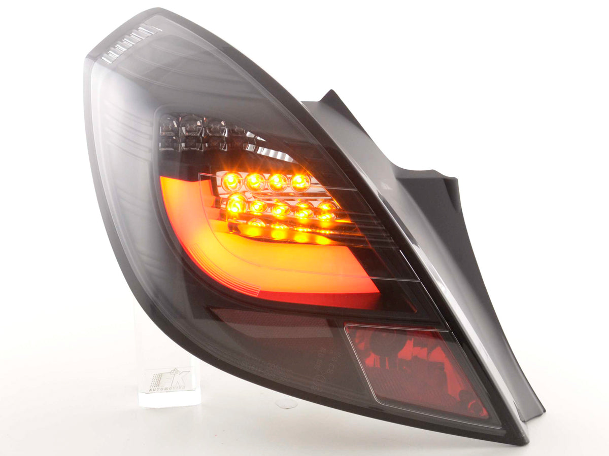 LED Rückleuchten Set Opel Corsa D 3-türig Bj. 06-10 schwarz