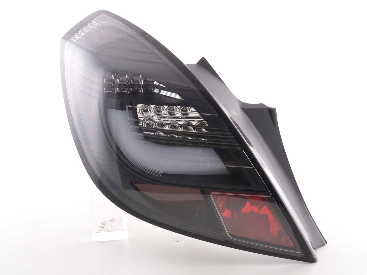LED Rückleuchten Set Opel Corsa D 3-türig Bj. 06-10 schwarz