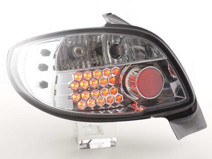 LED Rückleuchten Set Peugeot 206 3/5 trg. ohne Cabrio Bj. 98-05 chrom