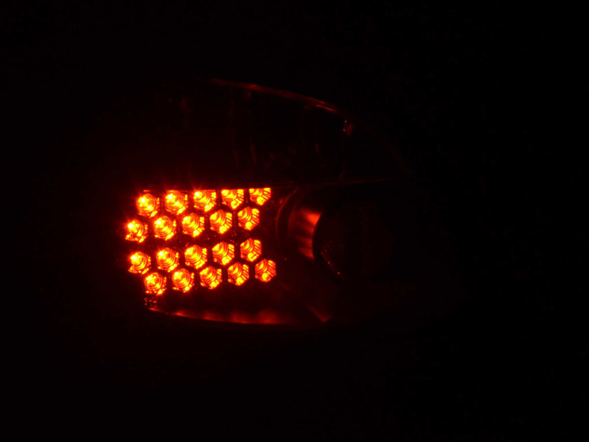 LED Rückleuchten Set Peugeot 206 CC Cabrio Bj. 98-05 schwarz