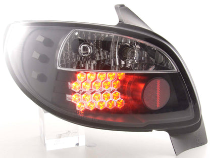 LED Rückleuchten Set Peugeot 206 3/5 trg. ohne Cabrio Bj. 98-05 schwarz