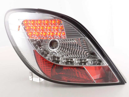 LED Rückleuchten Set Peugeot 207 Bj. 06-09 chrom