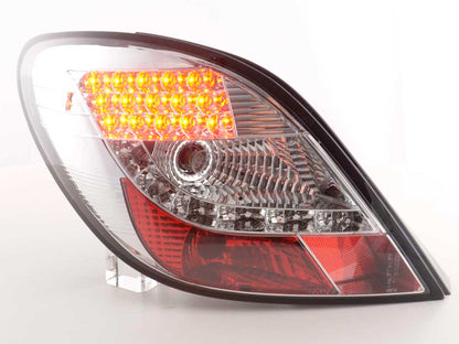 LED Rückleuchten Set Peugeot 207 Bj. 06-09 chrom