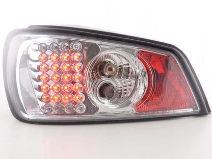 LED Rückleuchten Set Peugeot 306 3/5 trg. Bj. 97-00 chrom
