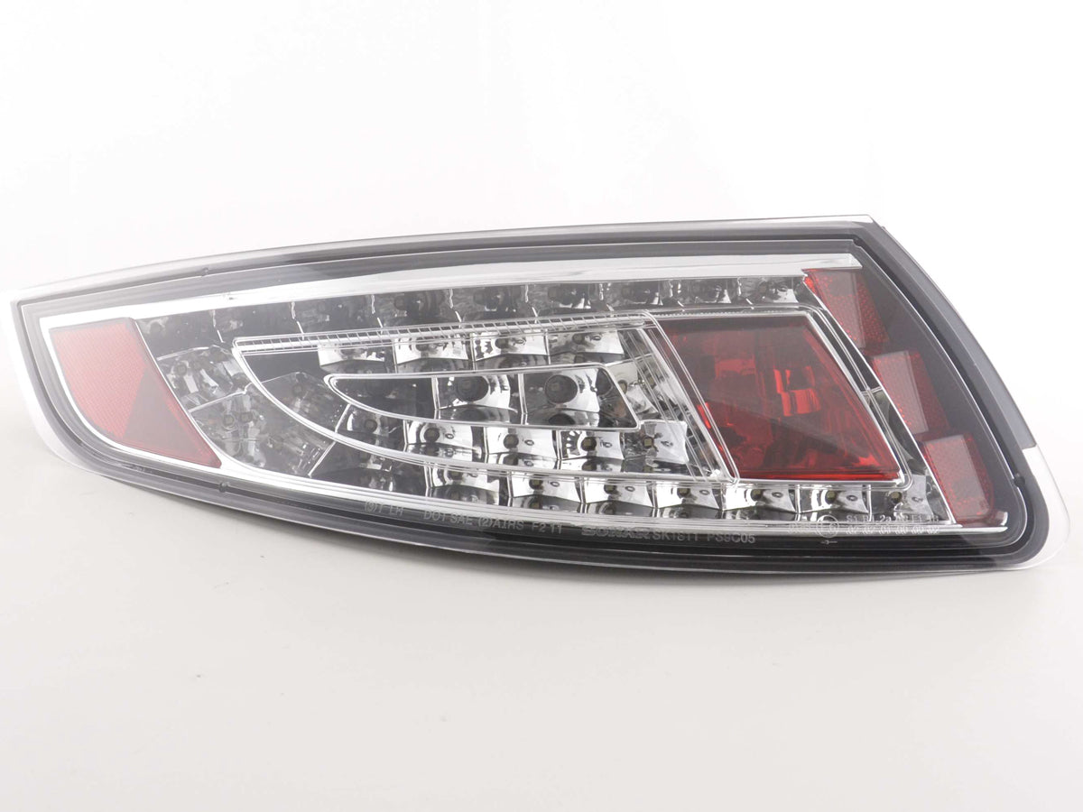LED Rückleuchten Set Porsche 911 Typ 997 Bj. 05-09 chrom