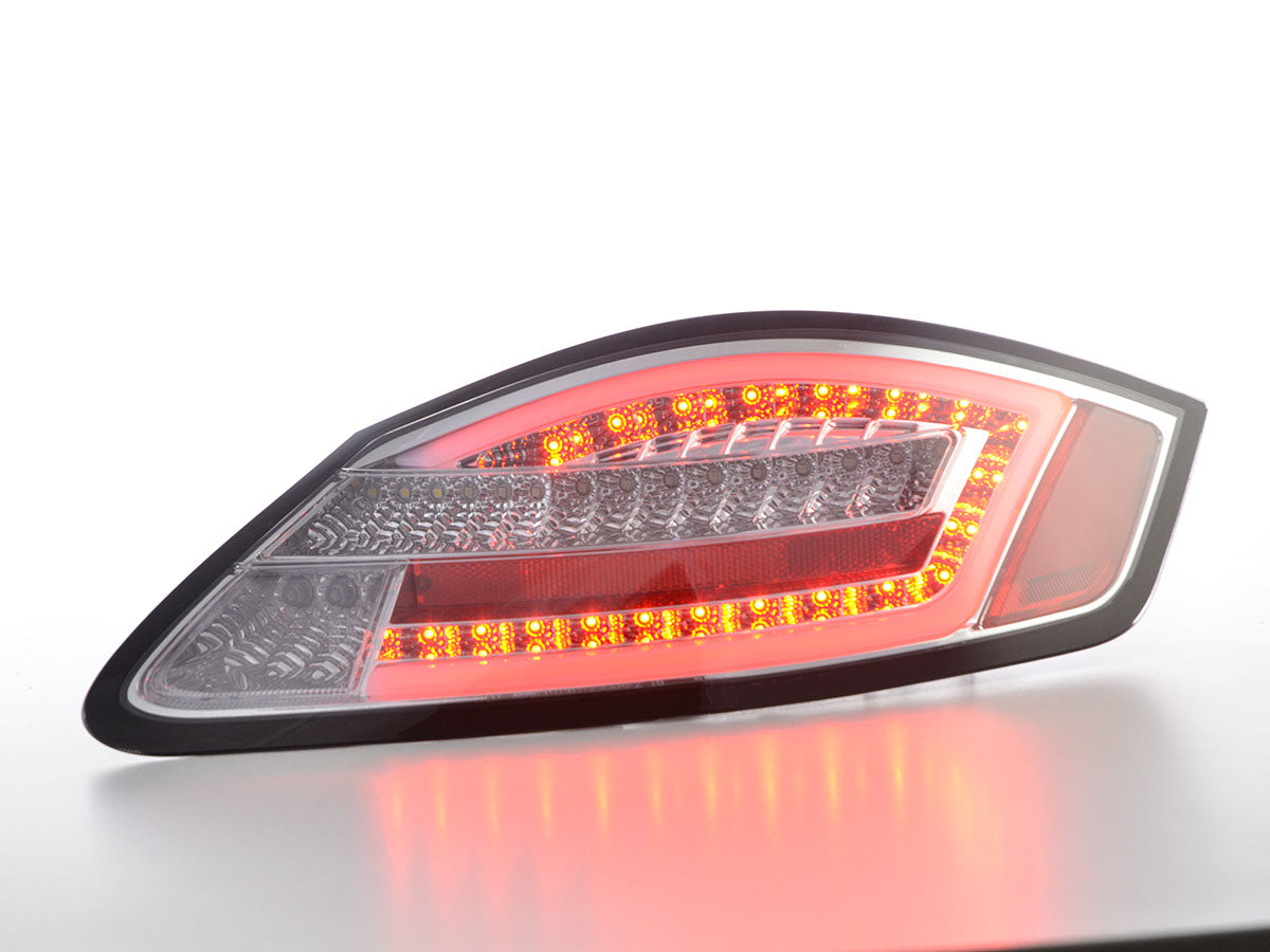 LED Rückleuchten Set Porsche Boxster Typ 987 Bj. 04-09 chrom