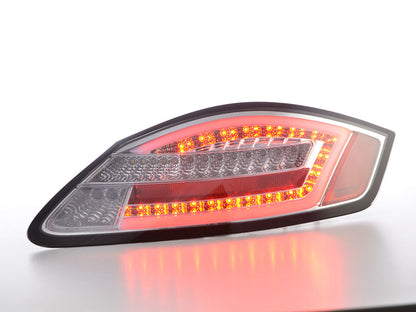 LED Rückleuchten Set Porsche Boxster Typ 987 Bj. 04-09 chrom