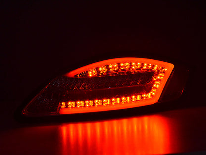 LED Rückleuchten Set Porsche Boxster Typ 987 Bj. 04-09 chrom