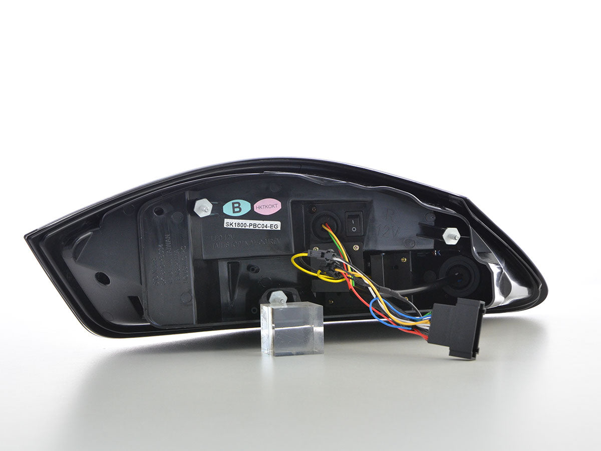 LED Rückleuchten Set Lightbar Porsche Boxster Typ 987 Bj. 04-09 chrom