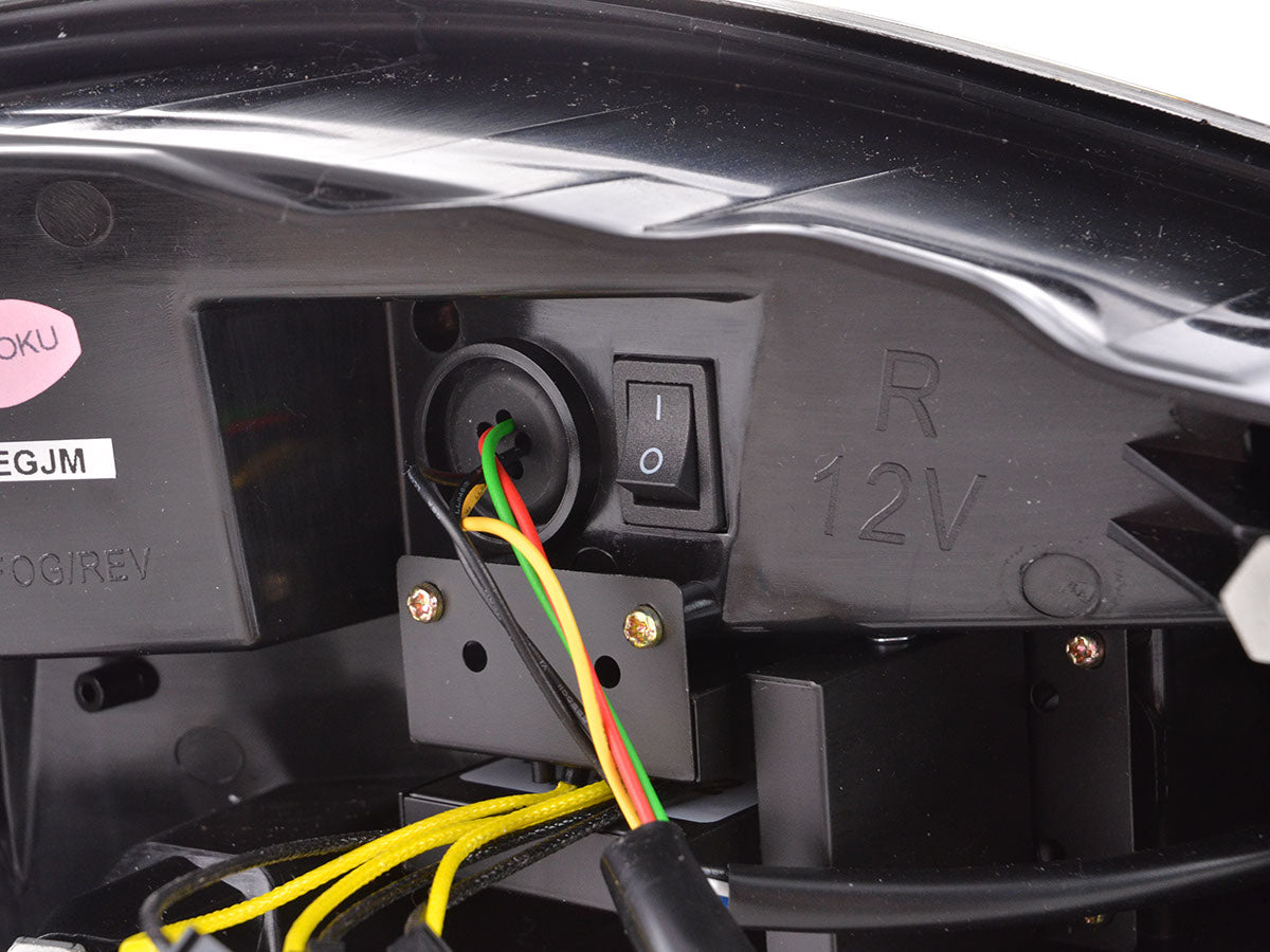 LED Rückleuchten Set Lightbar Porsche Boxster Typ 987  04-09 schwarz