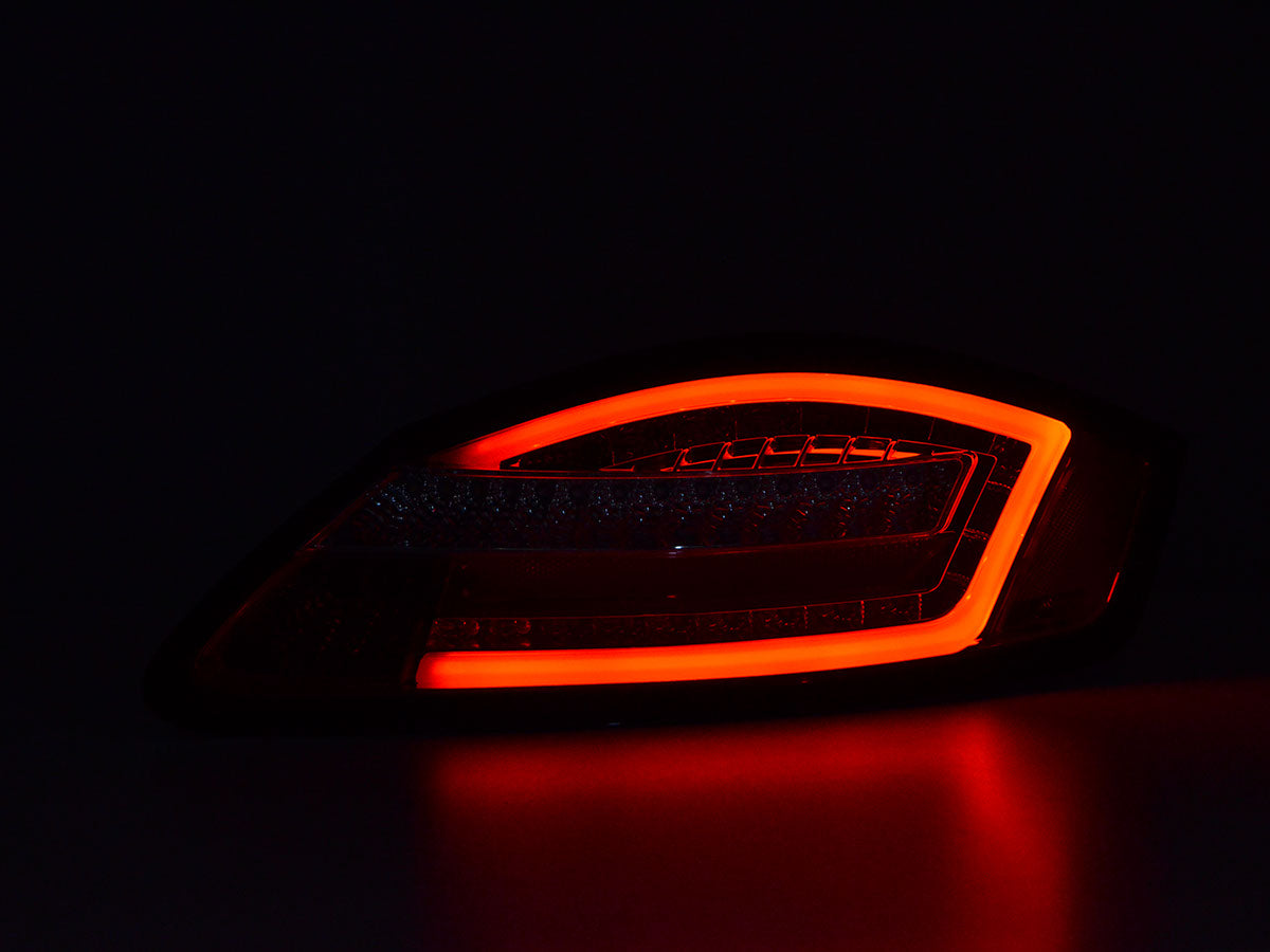 LED Rückleuchten Set Lightbar Porsche Boxster Typ 987 Bj. 04-09 rot/klar