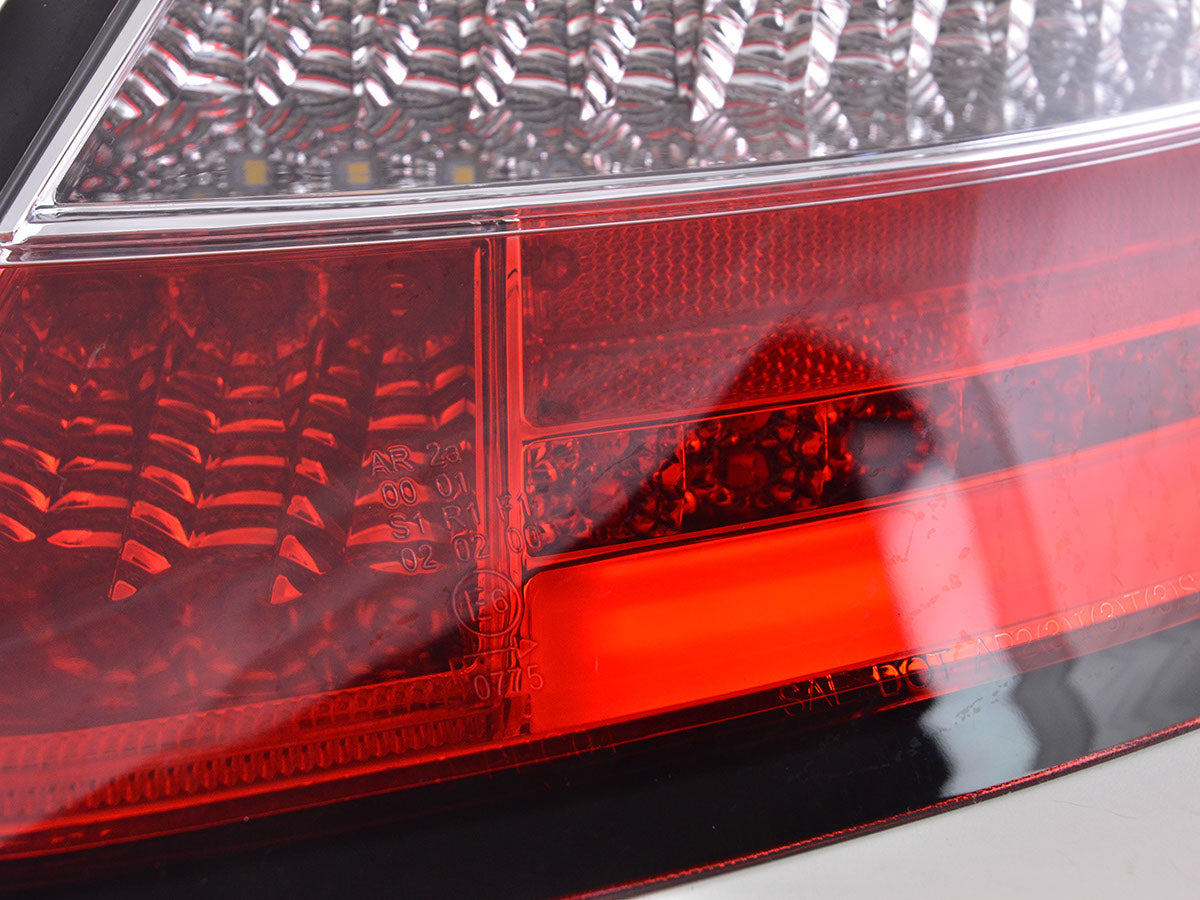 LED Rückleuchten Set Lightbar Porsche Boxster Typ 987 Bj. 04-09 rot/klar