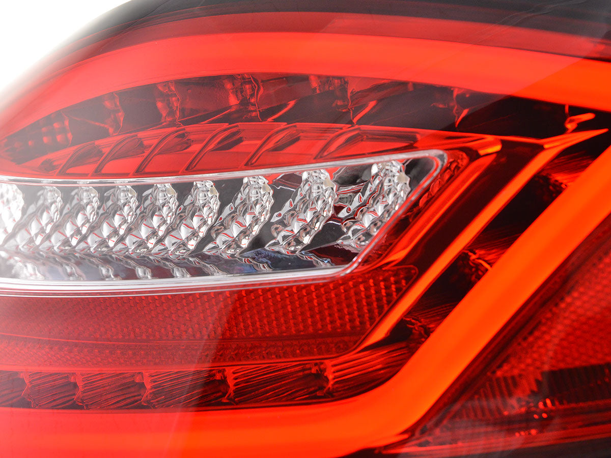 LED Rückleuchten Set Lightbar Porsche Boxster Typ 987  04-09 rot/klar