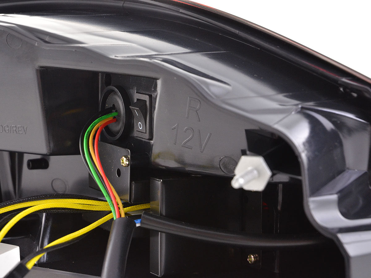 LED Rückleuchten Set Lightbar Porsche Boxster Typ 987 Bj. 04-09 rot/klar