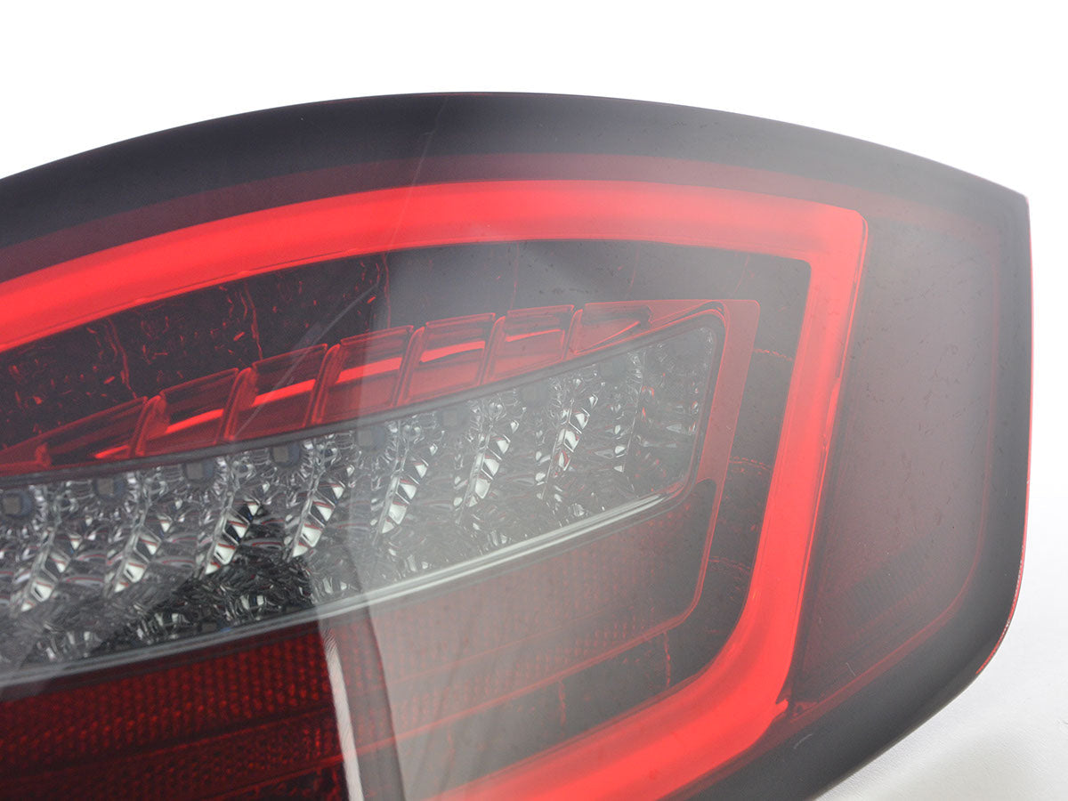 LED Rückleuchten Set Lightbar Porsche Boxster Typ 987  04-09 rot/smoke