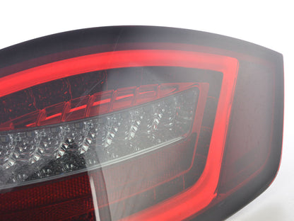 LED Rückleuchten Set Lightbar Porsche Boxster Typ 987  04-09 rot/smoke