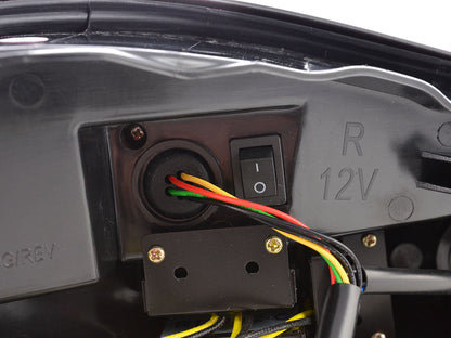 LED Rückleuchten Set Lightbar Porsche Boxster Typ 987  04-09 rot/smoke