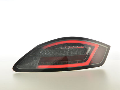 LED Rückleuchten Set Lightbar Porsche Boxster Typ 987  04-09 smoke