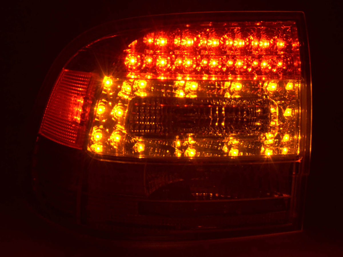 LED Rückleuchten Set Porsche Cayenne Typ 955 Bj. 02-06 chrom