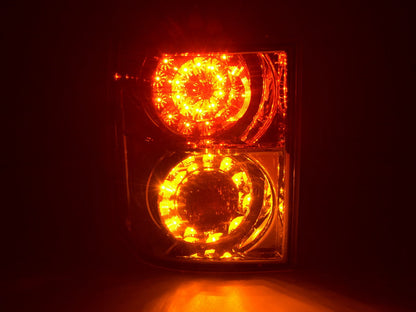 LED Rückleuchten Set Land Rover Range Rover Bj. 02-05 chrom mit Led Blinker