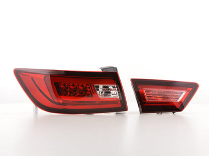 LED Rückleuchten Set Renault Clio 4 (X98) Bj. ab 2012 rot/klar