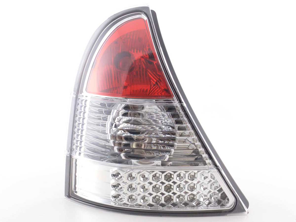 LED Rückleuchten Set Renault Clio Typ B Bj. 01-04 chrom