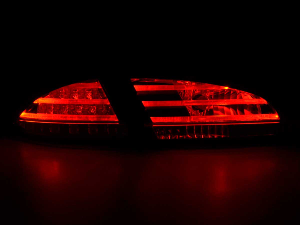 LED Rückleuchten Set Seat Leon Typ 1P  05-09 rot/klar