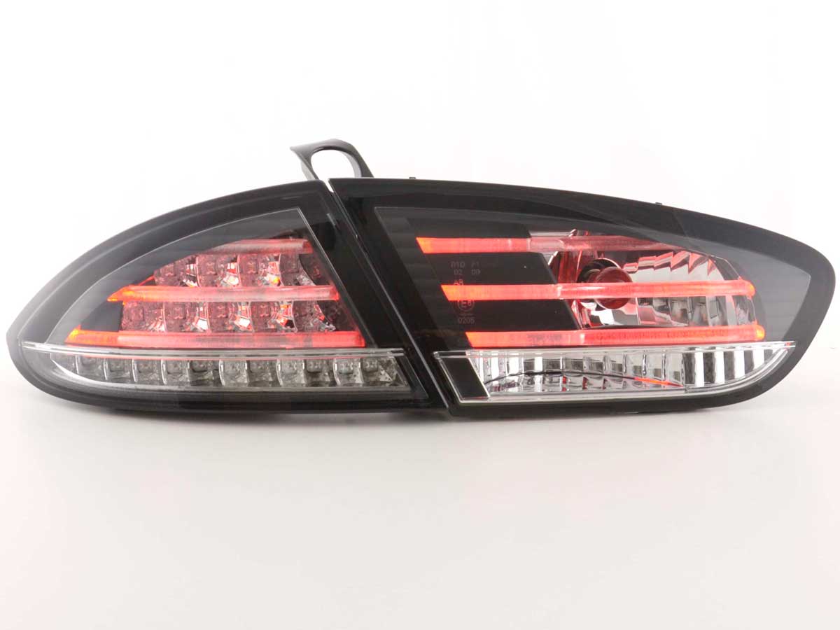 LED Rückleuchten Set Seat Leon Typ 1P  09-12 schwarz