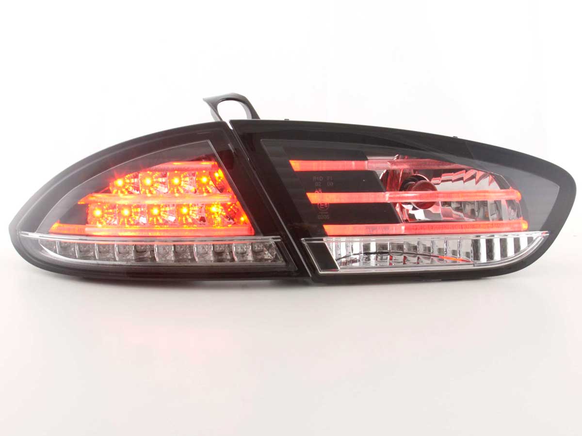 LED Rückleuchten Set Seat Leon Typ 1P  09-12 schwarz