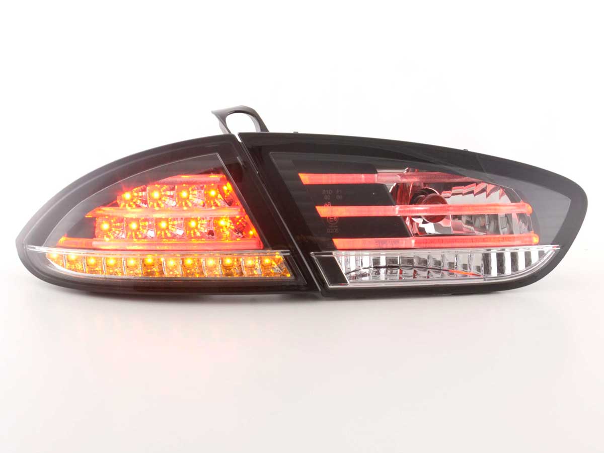 LED Rückleuchten Set Seat Leon Typ 1P  09-12 schwarz