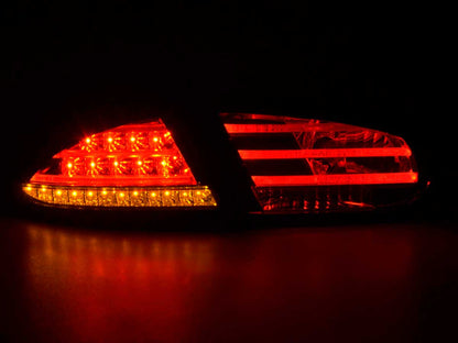 LED Rückleuchten Set Seat Leon Typ 1P Bj. 09-12 rot/schwarz