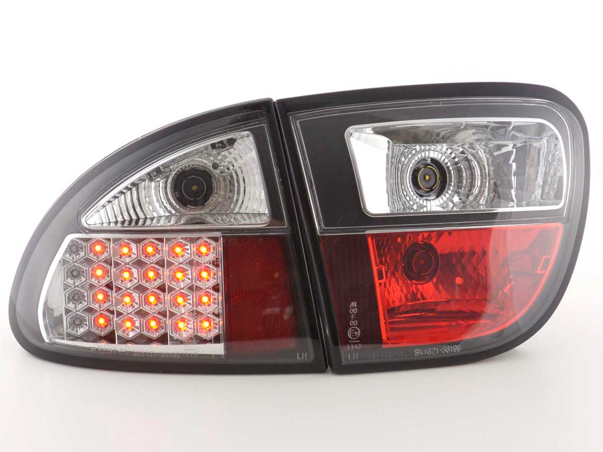 LED Rückleuchten Set Seat Leon Typ 1M Bj. 1999-2005 schwarz